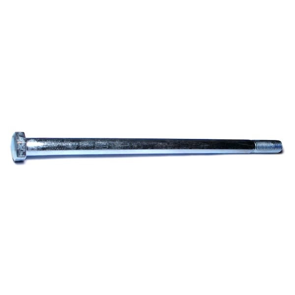 Midwest Fastener Grade 2, 3/4"-10 Hex Head Cap Screw, Zinc Plated Steel, 14 in L, 10 PK 00178 - main